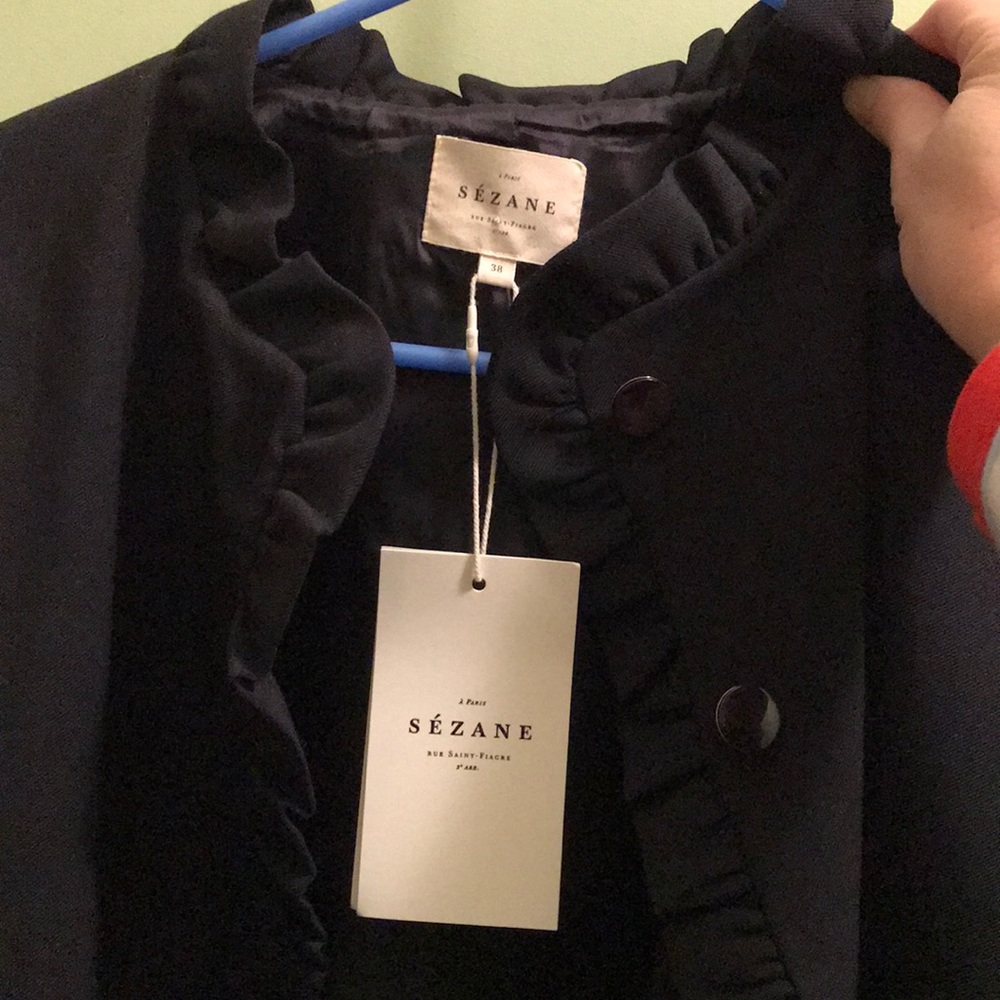 Sezane Hugo Jacket US 6 NWT - Picture 4 of 5